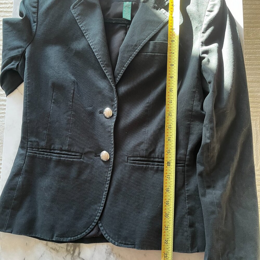 Polo Ralph Lauren Academia Women's Jacket, Blazer, Black, Size 6P,  Business - Picture 16 of 16